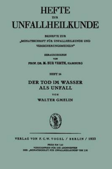 Picture of Der Tod Im Wasser ALS Unfall