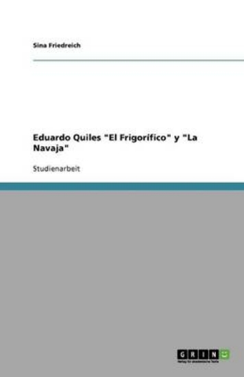 Picture of Eduardo Quiles El Frigorifico y La Navaja