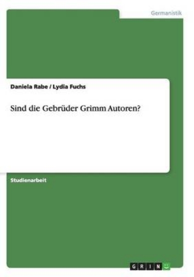 Picture of Sind Die Gebr der Grimm Autoren?