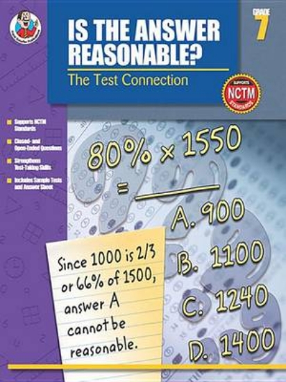 Picture of Is the Answer Reasonable?, Grade 7