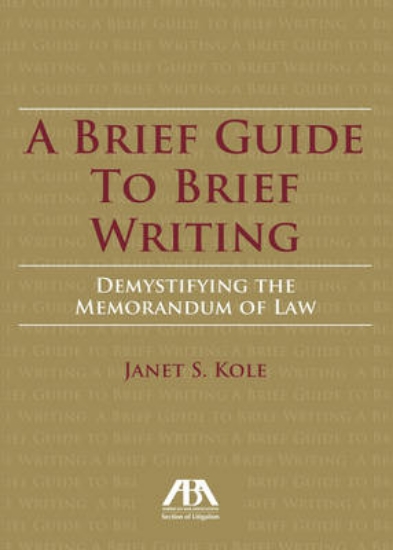 Picture of A Brief Guide to Brief Writing