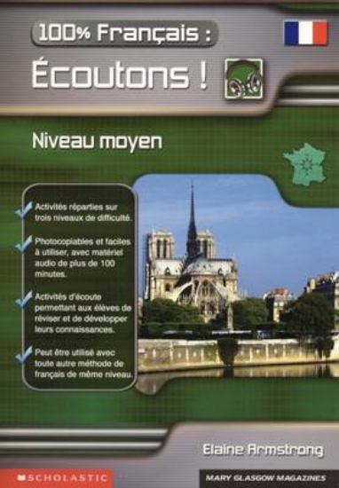 Picture of 100% Francais : Ecoutons! with cassette