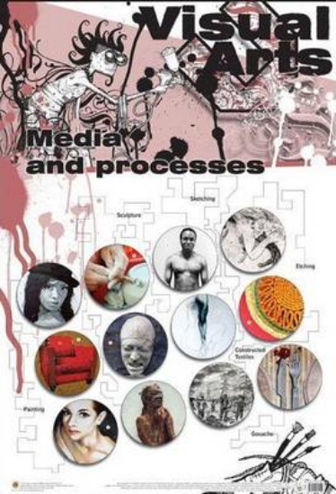 Picture of Media and processes: Wall chart