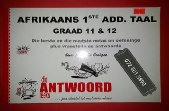 Picture of Afrikaans 1ste Addisionele Taal