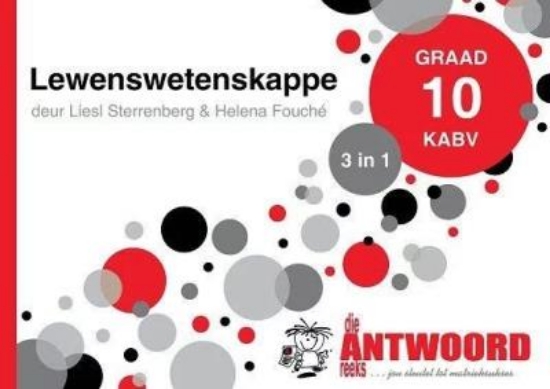 Picture of Die Antwoord-Reeks Graad 10 lewenswetenskappe 3in1