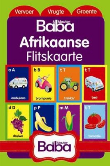 Picture of Afrikaanse flitskaarte vervoer groente en vrugte