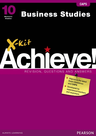 Picture of X-kit Achieve! Business Studies Grade 10 Study Gui