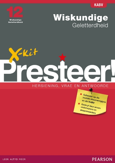 Picture of X-kit Presteer! Wiskundige Geletterdheid Graad 12