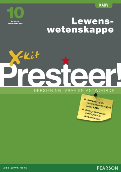 Picture of X-kit Presteer! Graad 10 Lewenswetenskappe Studieg