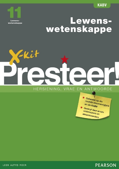 Picture of X-kit Presteer! Graad 11 Lewenswetenskappe Studieg