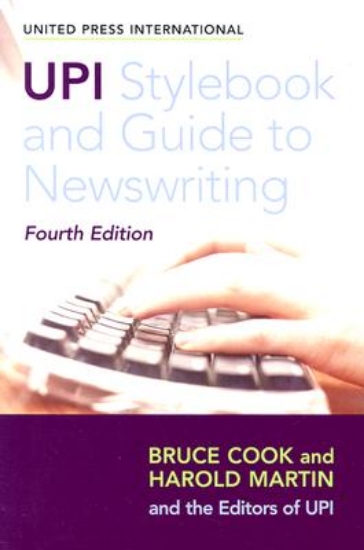 Picture of UPI Style Book and Guide to Newswriting