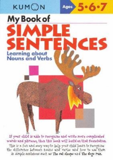 Picture of My Book of Simple Sentences: Nouns and Verbs