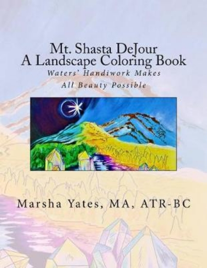 Picture of Mt. Shasta DeJour A Landscape Coloring Book