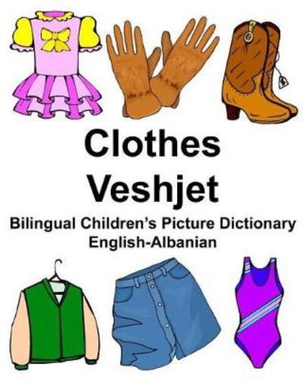 Picture of English-Albanian Clothes/Veshjet Bilingual Childre