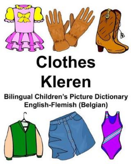 Picture of English-Flemish (Belgian) Clothes/Kleren Bilingual