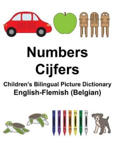 Picture of English-Flemish (Belgian) Numbers/Cijfers Children