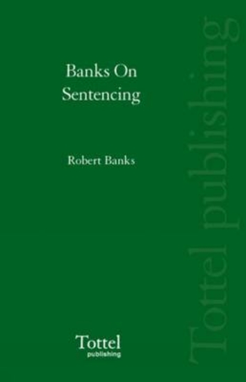 Picture of Banks On Sentencing: With 2003 Supplement
