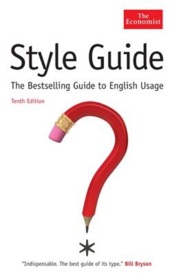 Picture of The Economist Style Guide