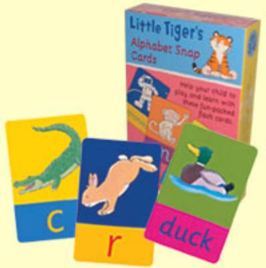 Picture of Little Tiger's Flash Cards: Alphabet Snap Set 3