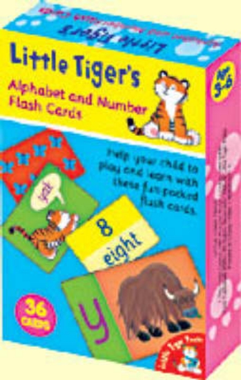 Picture of Little Tiger's Flash Cards: Alphabet and Number Se