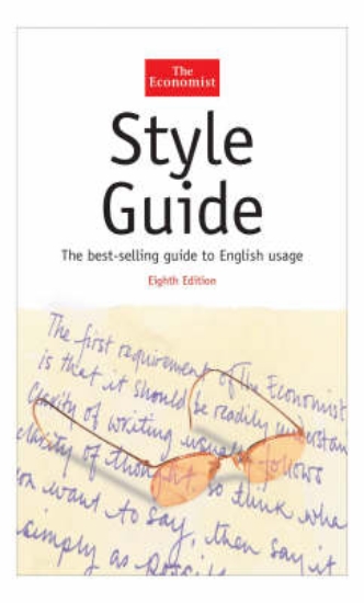 Picture of The Economist Style Guide