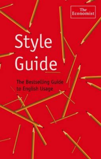 Picture of The Economist Style Guide