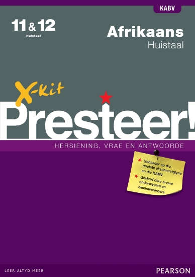Picture of X-kit Presteer! Afrikaans Huistaal Graad 11 & 12 S
