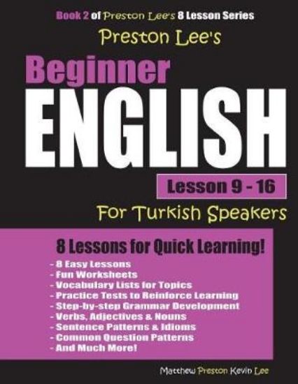Picture of Preston Lee's Beginner English Lesson 9 - 16 For T