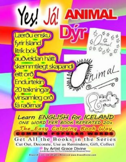Picture of Yes! Ja! ANIMAL LEARN ENGLISH FOR ICELAND ONE WORD