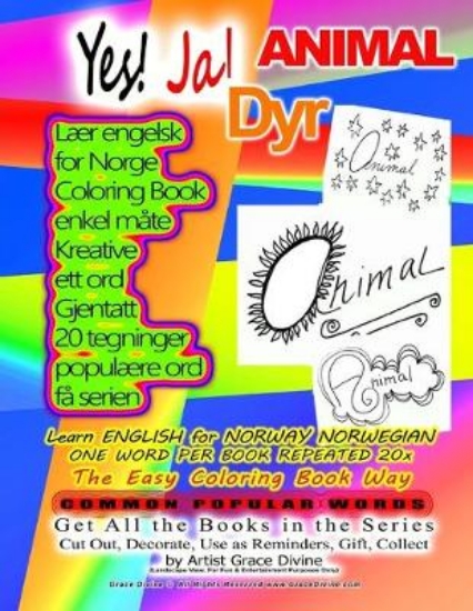 Picture of Yes! Ja! ANIMAL Dyr Learn ENGLISH for NORWAY NORWE