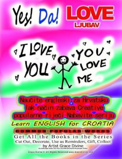 Picture of Yes! Da LOVE LJUBAV Learn English for CROATIA COMM