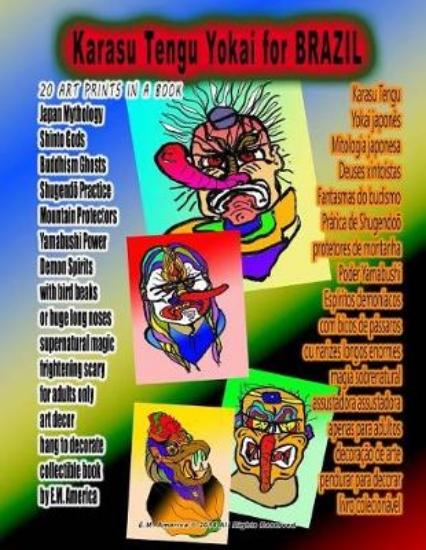 Picture of Karasu Tengu Yokai for BRAZIL 20 ART PRINTS IN A B