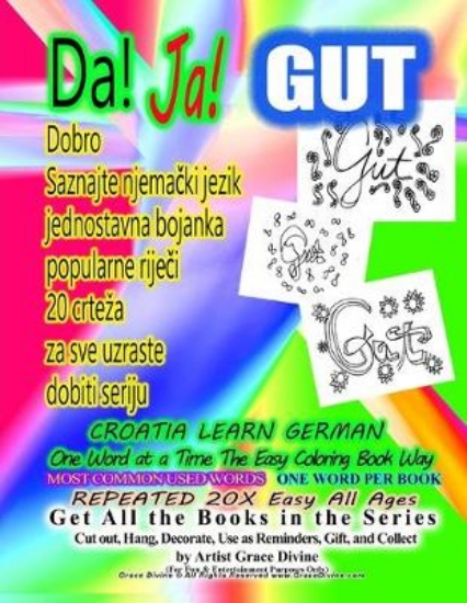 Picture of Da Ja GUT DOBRO CROATIA LEARN GERMAN One Word at a
