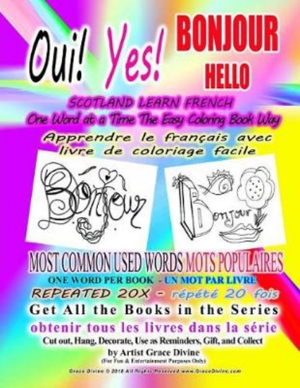 Picture of Yes Oui BONJOUR HELLO SCOTLAND LEARN FRENCH ONE WO