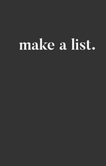 Picture of Make a List