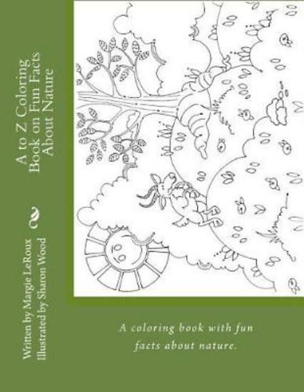 Picture of A to Z Coloring Book on Fun Facts about Nature
