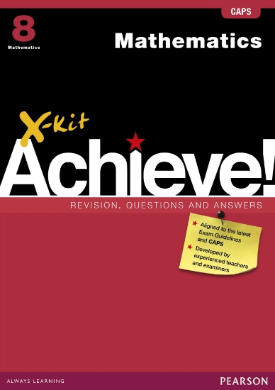 Picture of X-kit Achieve! Mathematics Grade 8 Study Guide