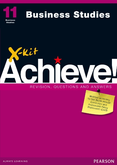 Picture of X-kit Achieve! Business Studies Grade 11 Study Gui