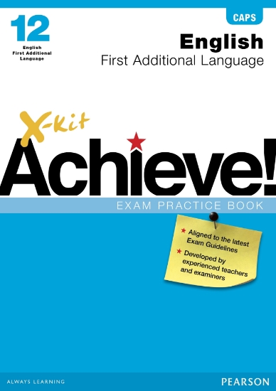 Picture of X-Kit Achieve! Grade 12 Exam Practice Book English