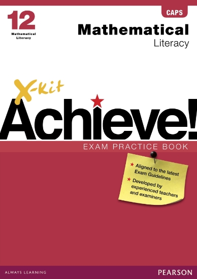 Picture of X-Kit Achieve! Grade 12 Exam Practice Book Mathema