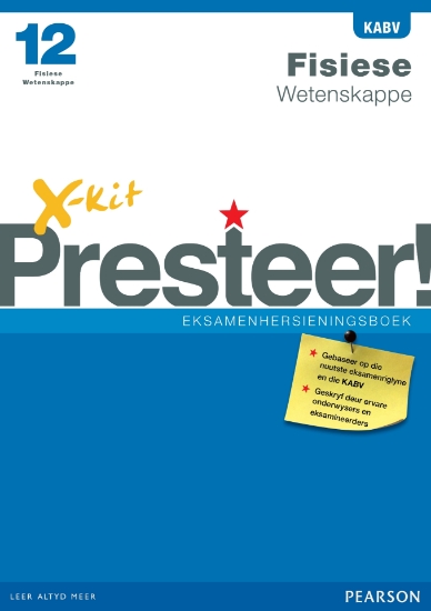 Picture of X-Kit Presteer! Graad 12 Eksamenhersieningsboek Fi
