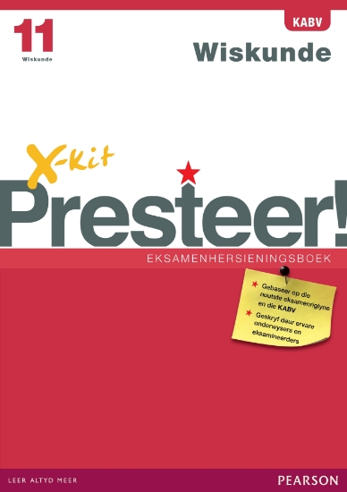 Picture of X-KitPresteer! Graad 11 Wiskunde Eksamen Oefen Boe