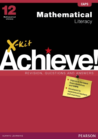 Picture of X-Kit Achieve! Grade 12 Mathematical Literacy