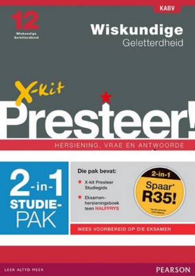 Picture of Wiskunde geletterdhied 2-in-1 studie-pak: Gr. 12