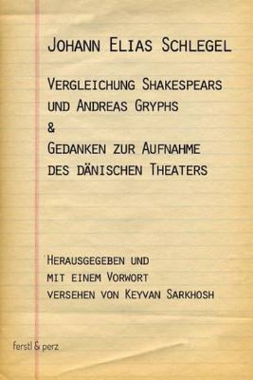 Picture of Vergleichung Shakespears und Andreas Gryphs & Geda