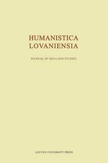 Picture of Humanistica Lovaniensia 2012