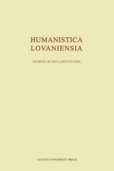 Picture of Humanistica Lovaniensia 2015