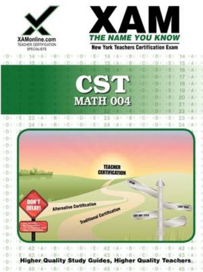 Picture of CST Math 004