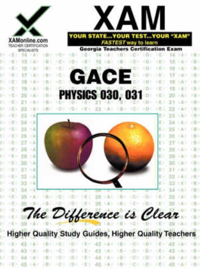 Picture of Gace Physics 030, 031 Teacher Certification Test P