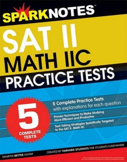 Picture of 5 Practice Tests for the SAT II Math IIc (Sparknot